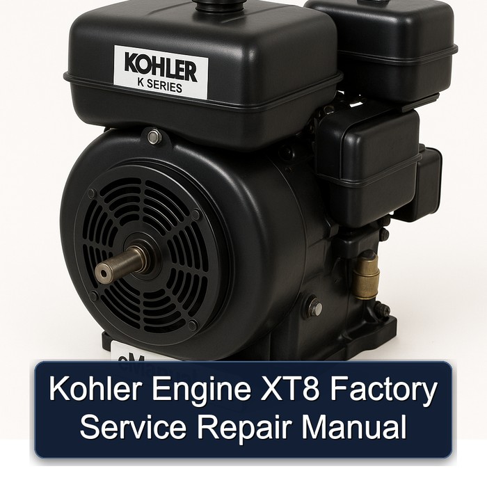 Kohler Engine XT8 Factory Service Repair Manual
