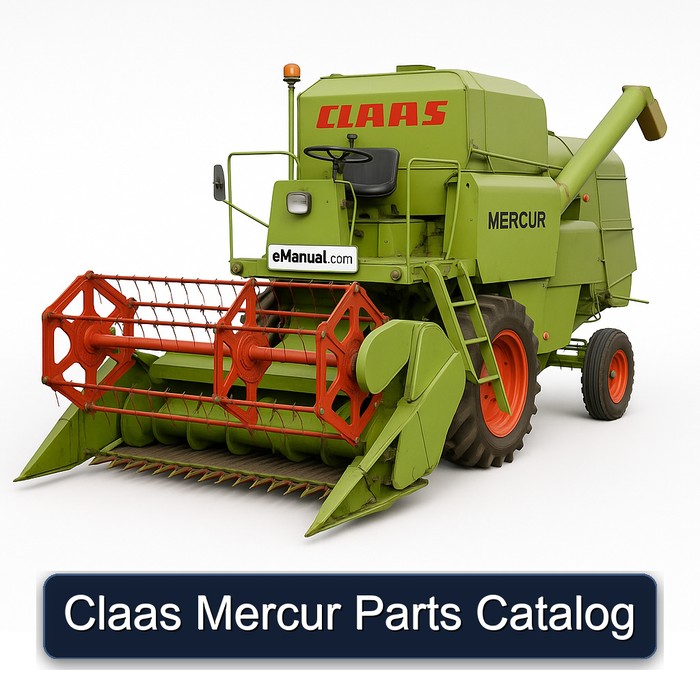 Claas Mercur Parts Catalog