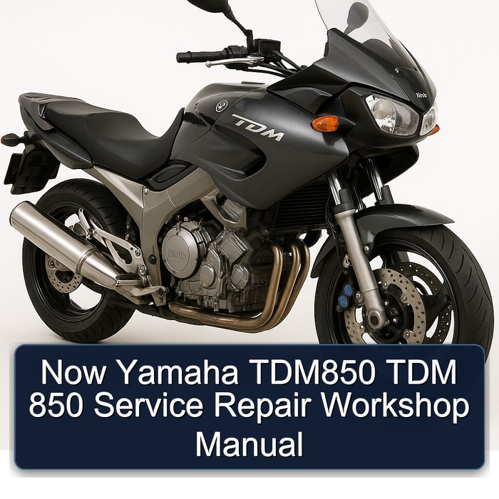  Now Yamaha TDM850 TDM 850 Service Repair Workshop Manual