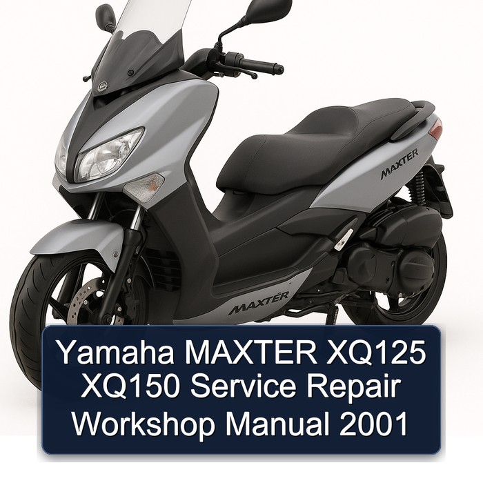 Yamaha MAXTER XQ125 XQ150 Service Repair Workshop Manual 2001