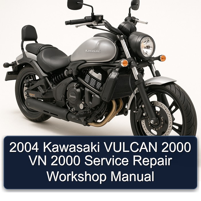 2004 Kawasaki VULCAN 2000 VN 2000 Service Repair Workshop Manual