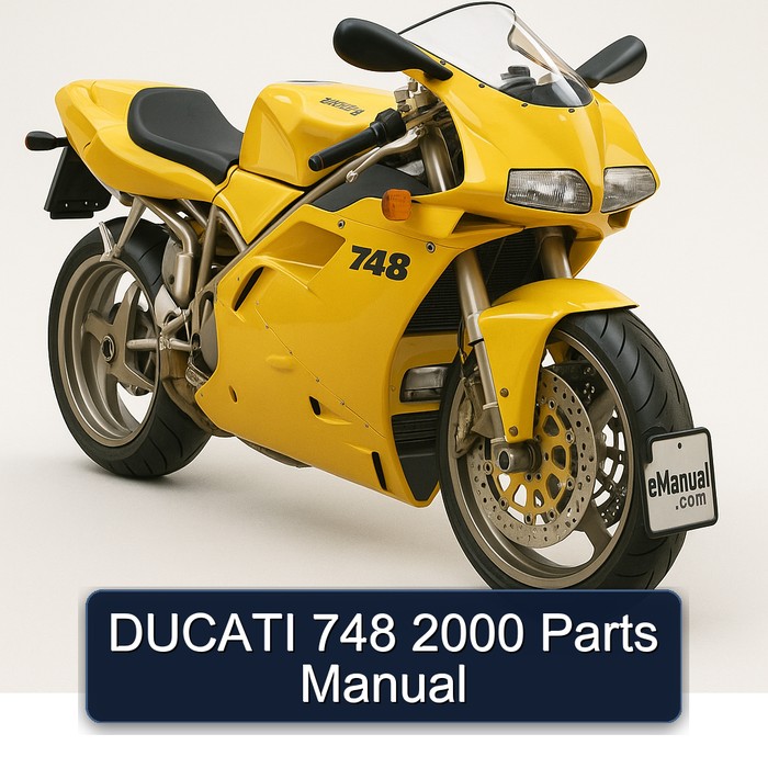 DUCATI 748 2000 Parts Manual