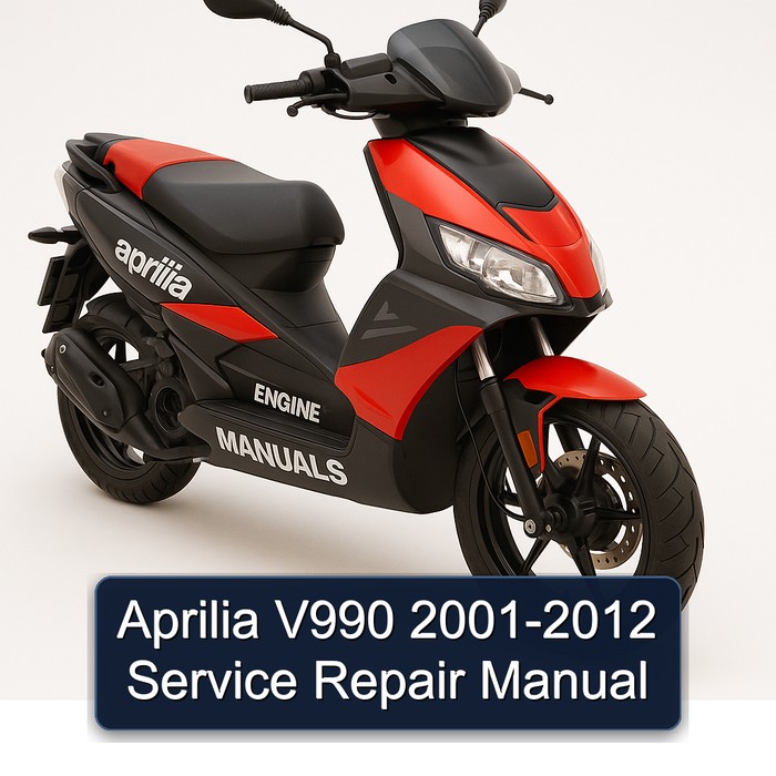 Aprilia V990 2001-2012 Manual de servicio y reparación