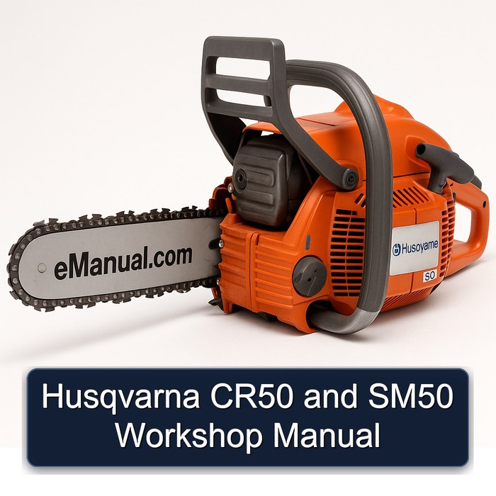 Husqvarna CR50 and SM50 Workshop Manual