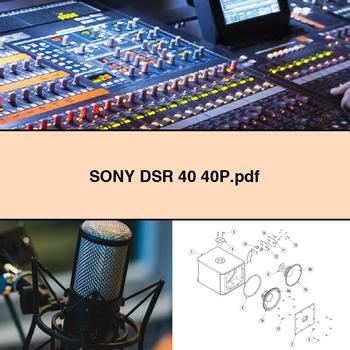 SONY DSR 40 40P 