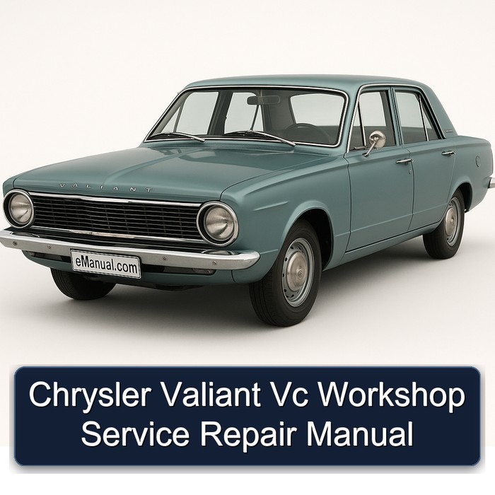 Chrysler Valiant Vc Workshop Manual de servicio y reparación