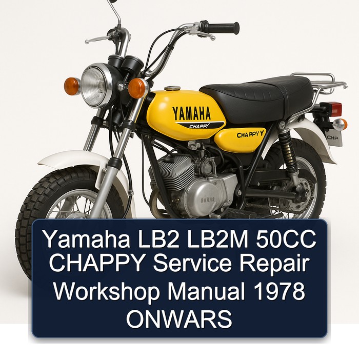 Yamaha LB2 LB2M 50CC CHAPPY Service Repair Workshop Manual 1978 ONWARS