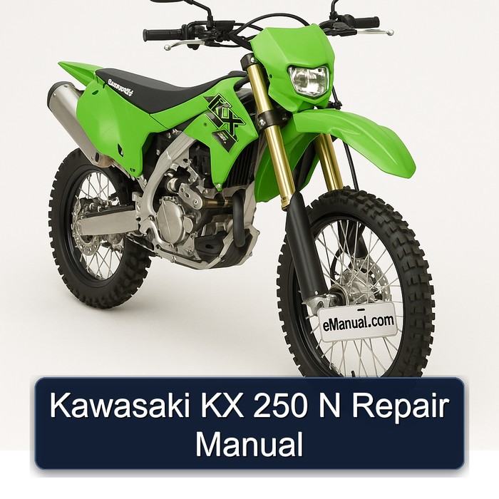 Kawasaki KX 250 N Repair Manual