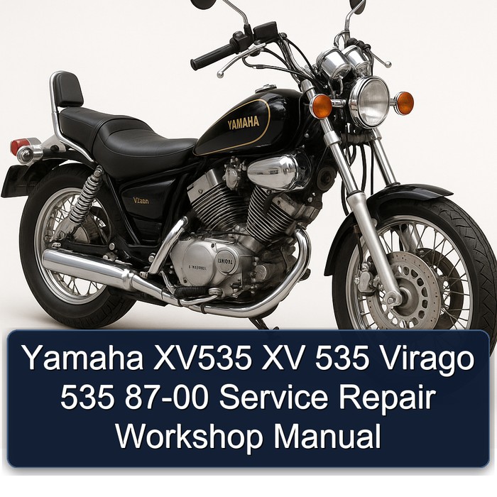 Yamaha XV535 XV 535 Virago 535 87-00 Service Repair Workshop Manual