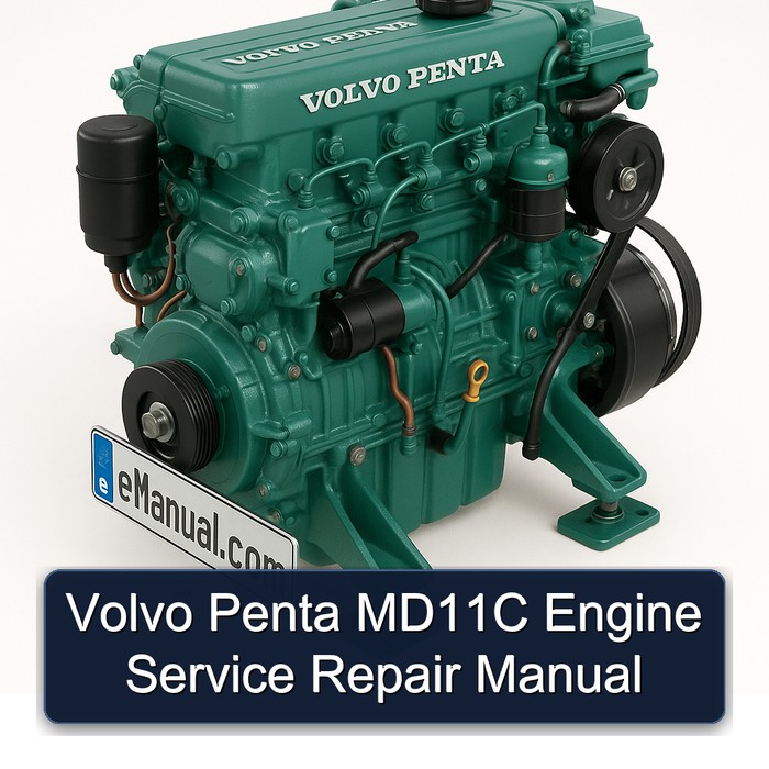 Volvo Penta MD11C Engine Manual de servicio y reparación