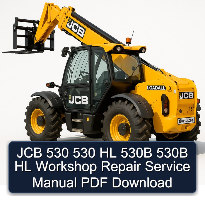 JCB 530 530 HL 530B 530B HL Workshop Repair Service Manual PDF Download