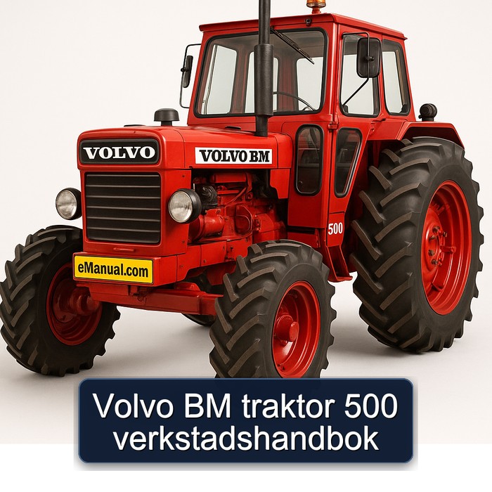 Volvo BM Traktor 500 Werkstatt Handbuch
