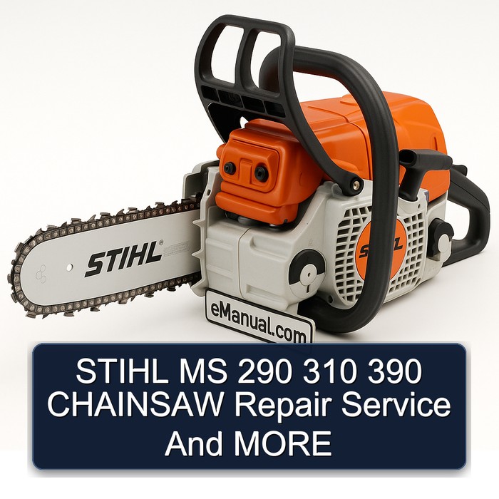 STIHL MS 290 310 390 CHAINSAW Repair Service And MORE