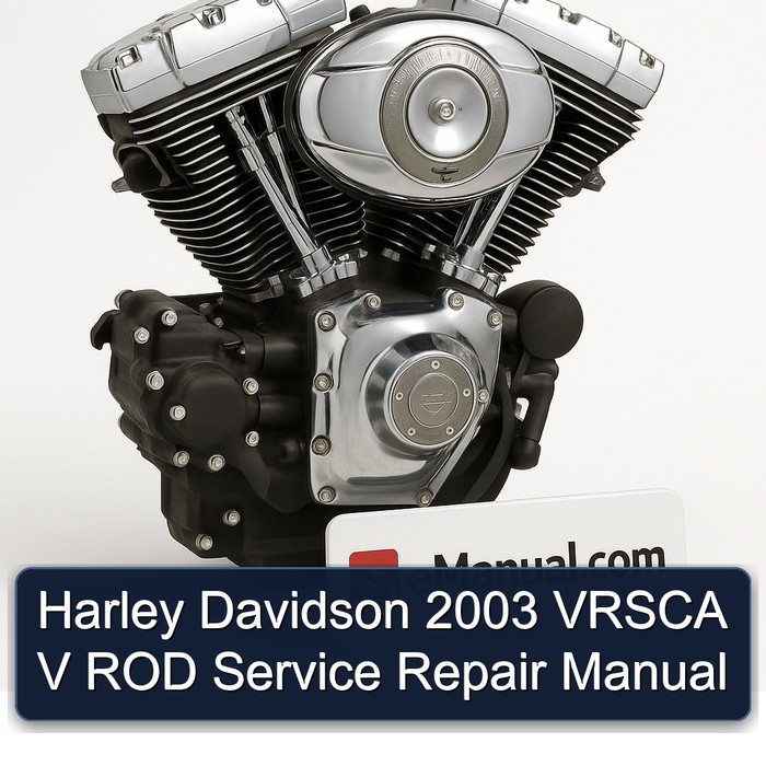 Manual de Servicio y Reparación Harley Davidson V-Rod VRSCA 2003