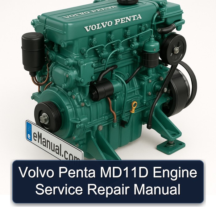 Volvo Penta MD11D Engine Manual de servicio y reparación