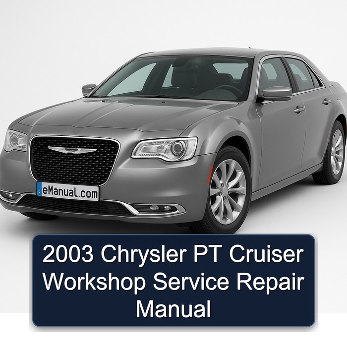 2003 Chrysler PT Cruiser Workshop Manual de servicio y reparación