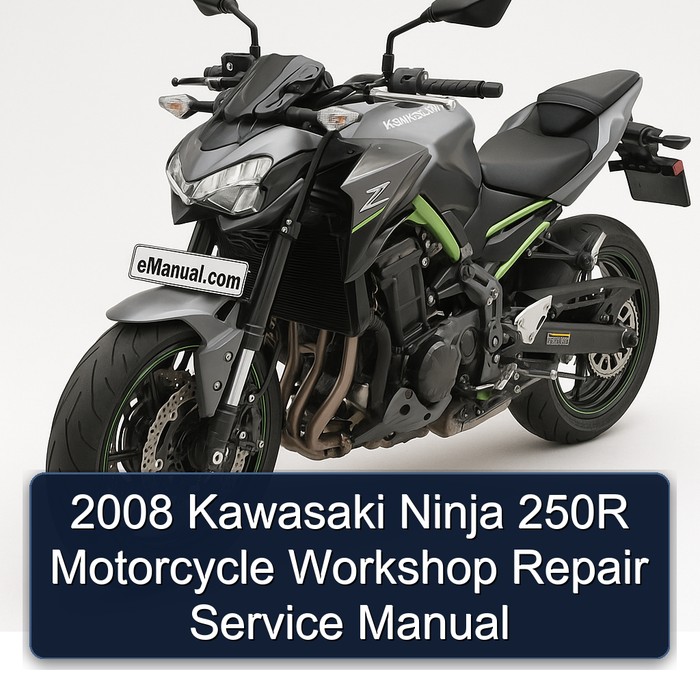 2008 Kawasaki Ninja 250R Motorcycle Workshop Repair Service Manual