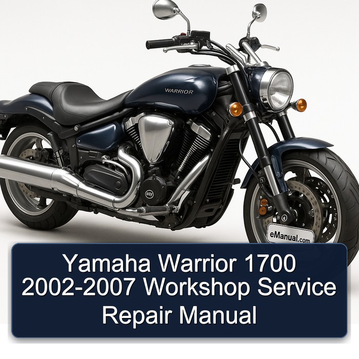 Yamaha Warrior 1700 2002-2007 Workshop Service Repair Manual 