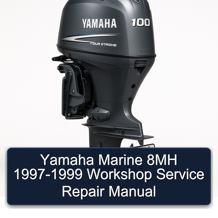 1999 Yamaha Marine 8MH Workshop Service Repair Manual PDF Download