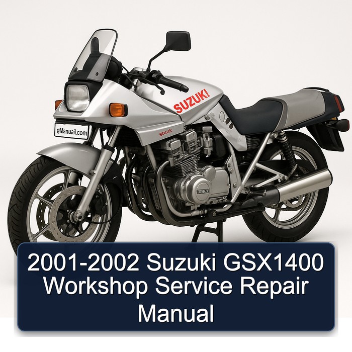 2001-2002 Suzuki GSX1400 Workshop Manual de servicio y reparación