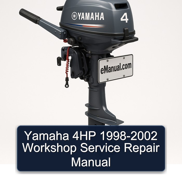 Yamaha 4HP 1998-2002 Workshop Service Repair Manual