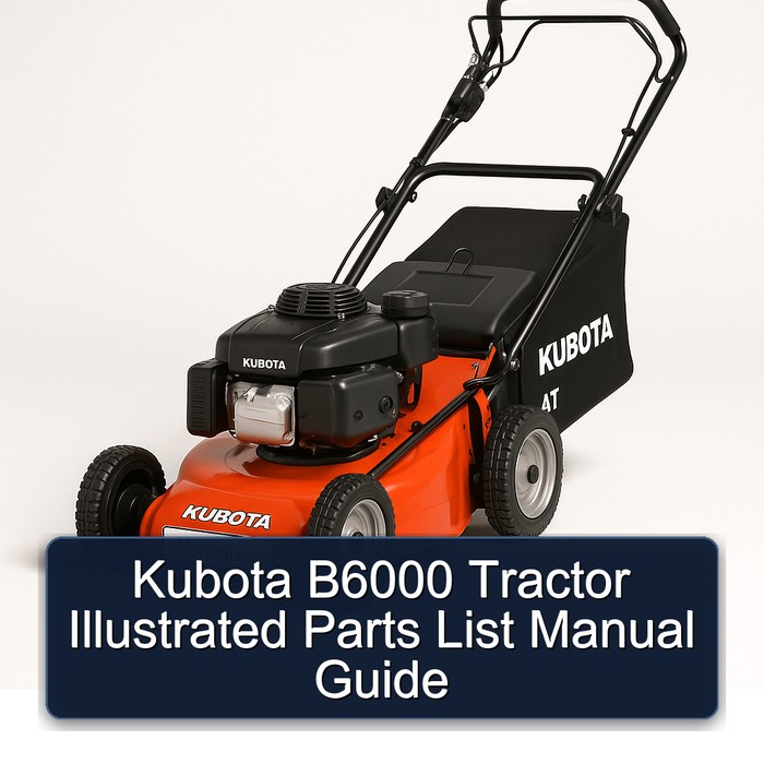 Manual Ilustrativo de Piezas del Tractor Kubota B6000