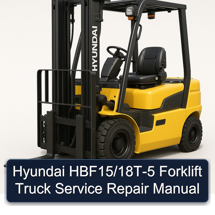 Hyundai Gabelstapler HBF15/18T-5 Service- und Reparaturhandbuch