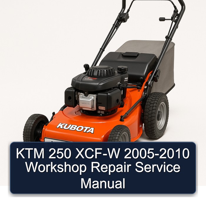 Manual de Reparación KTM 250 XCF-W (2005-2010)