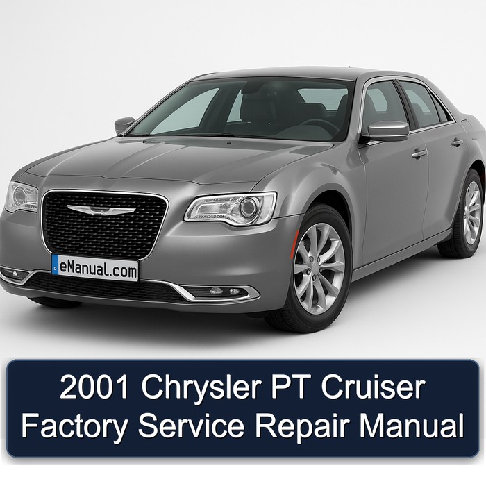 2001 Chrysler PT Cruiser Factory Manual de servicio y reparación