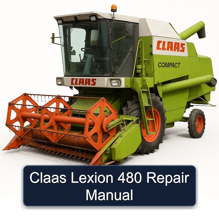 Claas Lexion 480 Reparaturhandbuch