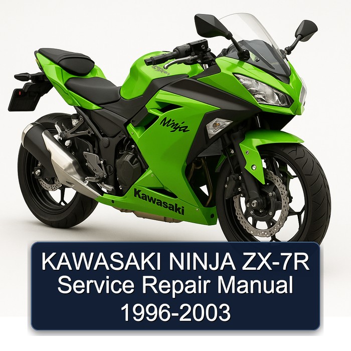 KAWASAKI NINJA ZX-7R Manual de servicio y reparación 1996-2003