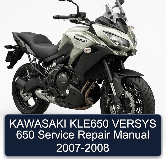 KAWASAKI KLE650 VERSYS 650 Manual de servicio y reparación 2007-2008