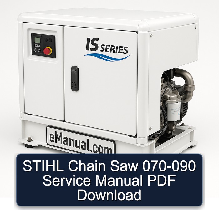 STIHL Chain Saw 070-090 Service Manual PDF Download