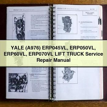 Yale (A976) ERP045VL ERP050VL ERP60VL ERP070VL Lift Truck Workshop Service Repair Manual PDF Download