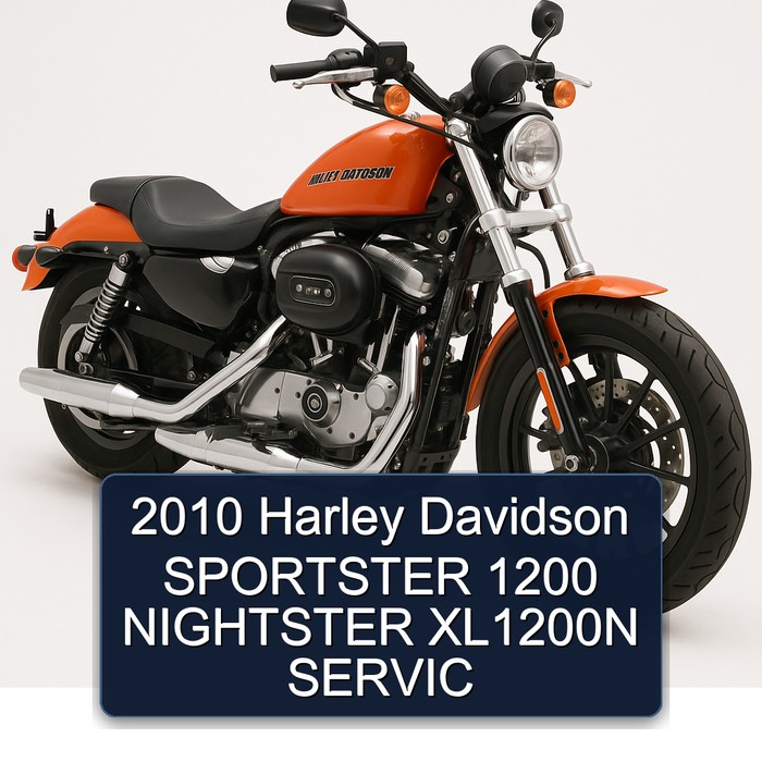 2010 Harley Davidson SPORTSTER 1200 NIGHTSTER XL1200N SERVIC
