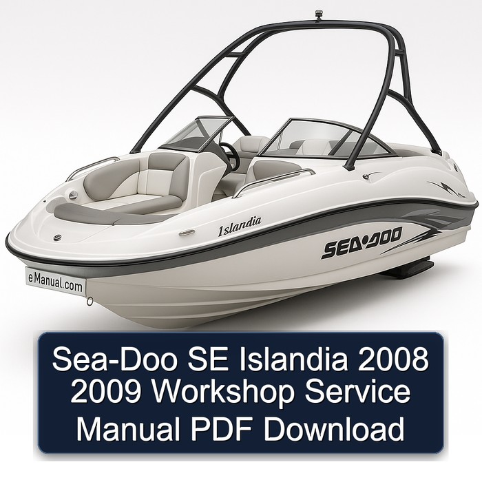 Sea-Doo SE Islandia 2008 2009 Workshop Service Manual PDF Download