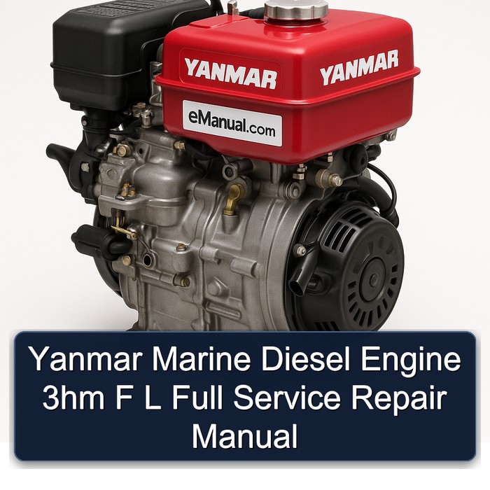 Yanmar Marine Diesel Engine 3hm F L Full Service Repair Manual