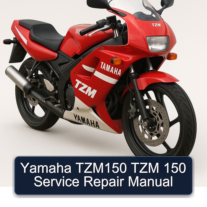 Yamaha TZM150 TZM 150 Service Repair Manual