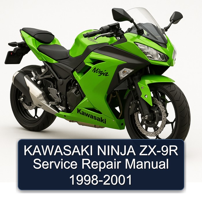 KAWASAKI NINJA ZX-9R Service Repair Manual 1998-2001