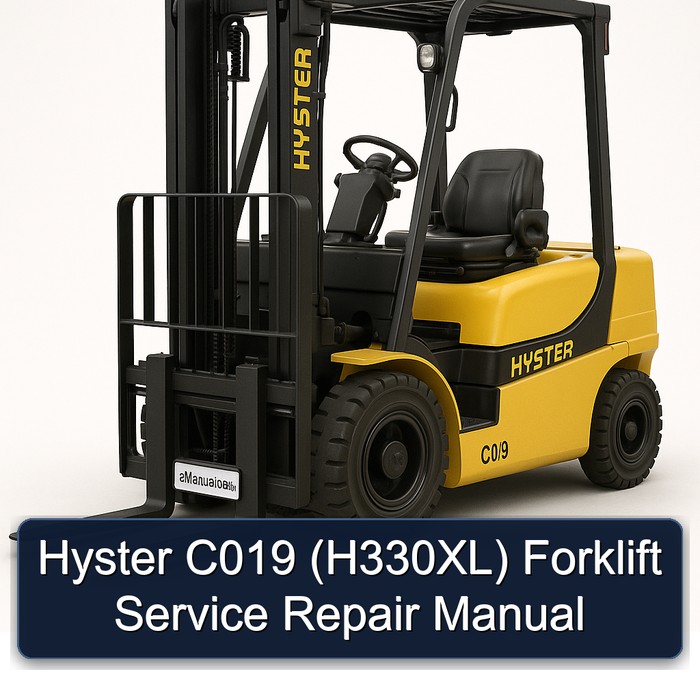 Hyster C019 (H330XL) Forklift Service Repair Manual