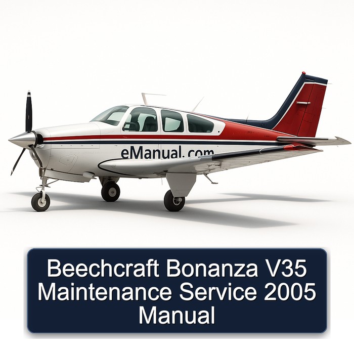 Beechcraft Bonanza V35 Maintenance Service 2005 Manual 
