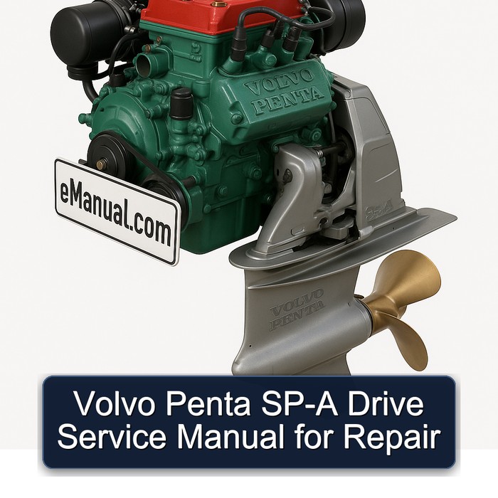Volvo Penta SP-A Drive Service Manual for Repair