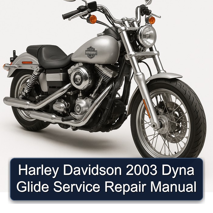 Harley Davidson 2003 Dyna Glide Manual de servicio y reparación