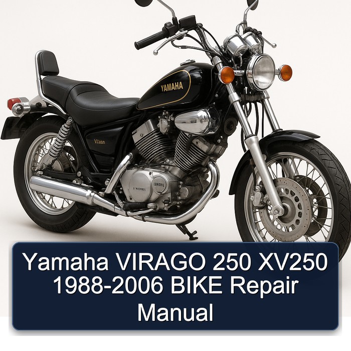 Yamaha VIRAGO 250 XV250 1988-2006 BIKE Repair Manual