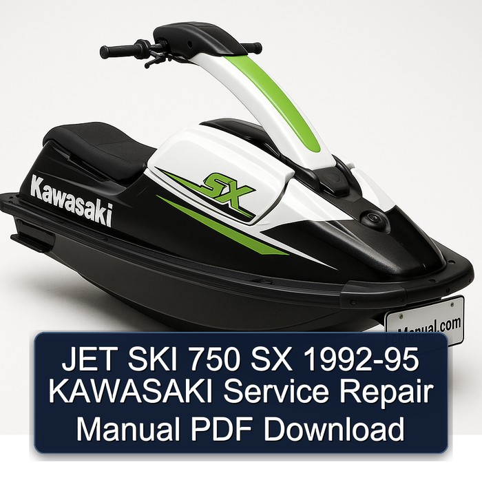 JET SKI 750 SX 1992-95 KAWASAKI Service Repair Manual PDF Download