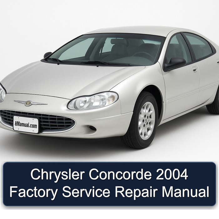 Chrysler Concorde 2004 Factory Manual de servicio y reparación