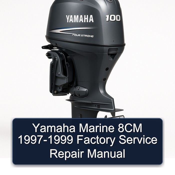 Yamaha Marine 8CM 1997-1999 Factory Service Repair Manual 