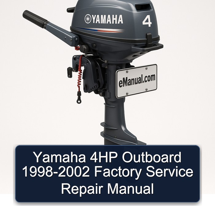 Yamaha 4HP Outboard 1998-2002 Factory Service Repair Manual