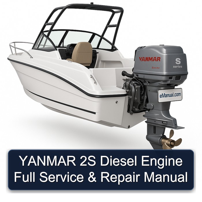 YANMAR 2S Diesel Engine Full Manual de servicio y reparación