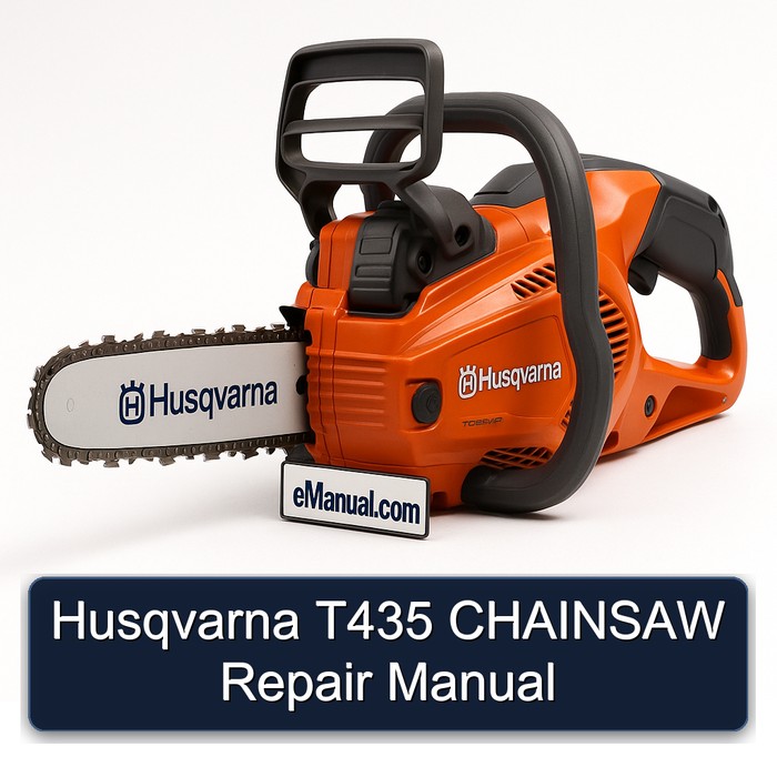 Husqvarna T435 CHAINSAW Repair Manual